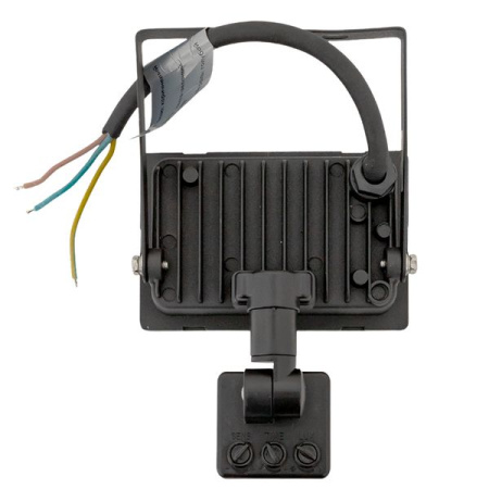 Прожектор свд 30Вт 6500К 2400лм черный IP65 110° Luma EKF датчик движения