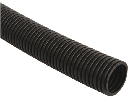 Труба гофра 16мм ПНД легкая черный PlexUp 5м