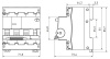 Дифавтомат 4Р 63А C тип AC 30мА 6кА 4мод АВДТ-63N EKF PROxima