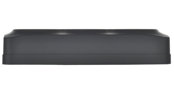 Глори черный розетка открытая 3-мест IP20 