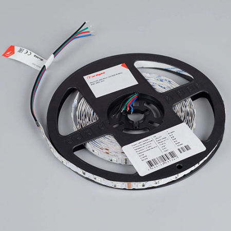 Лента свд 24В 8Вт/м 60свд/м RGB 288лм/м 2835 IP20 Arlight