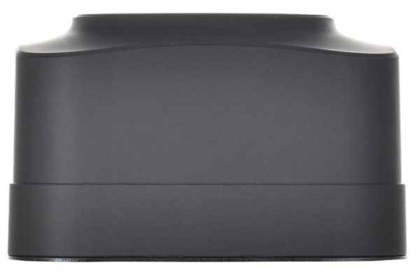 Глори черный розетка открытая 1-мест заземление IP20 