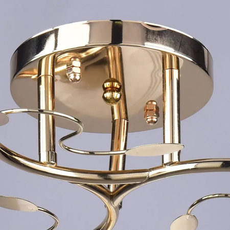 Светильник потолочный (люстра) 3*60Вт E27 золото Алтей